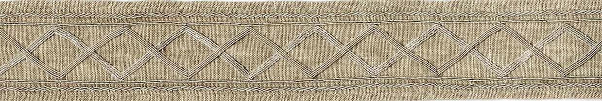 Picture of BISCAYNE EMB. TAPE-SILVER