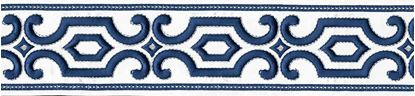 Picture of PATTANI EMB. TAPE-NAVY