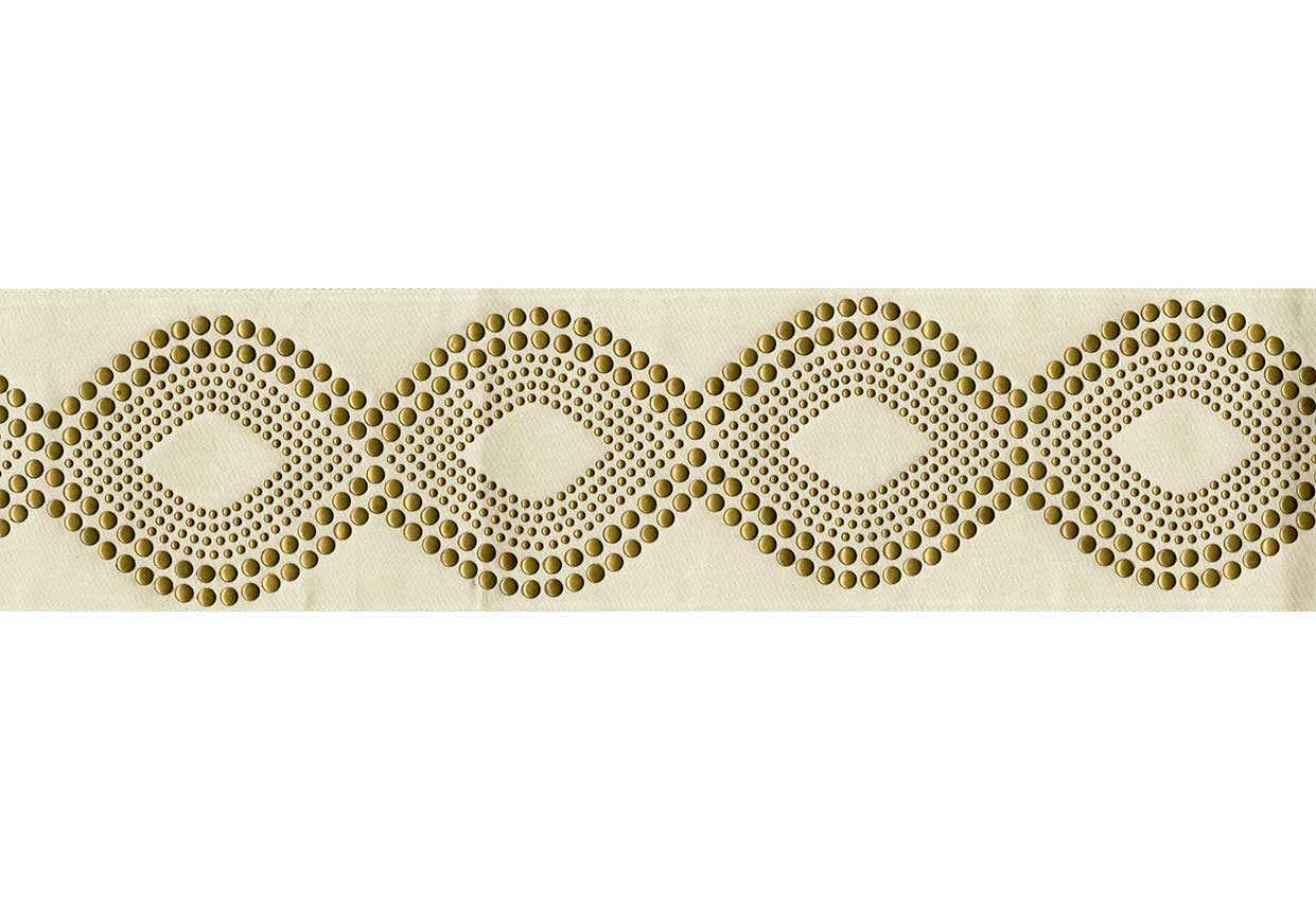 Picture of MILENA STUDDED TAPE-BEIGE