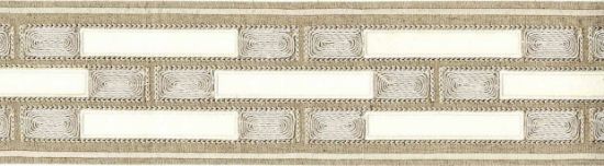 Picture of SIESTA EMB. TAPE-CREAM