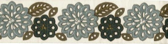 Picture of BRISBANE EMB. TAPE-AQUA