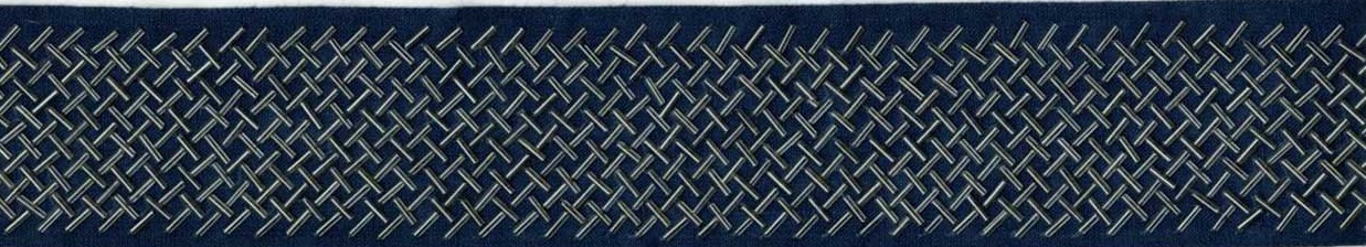 Picture of CAPELLA BEADED TAPE-NAVY