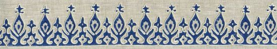 Picture of DALMATIA EMB. TAPE-LAPIS LAZULI