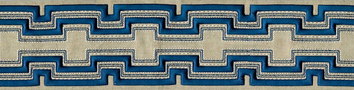 Picture of DARKENSBURG EMB. TAPE-MIDNIGHT