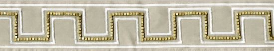 Picture of DIMITRI BEADED TAPE-BEIGE