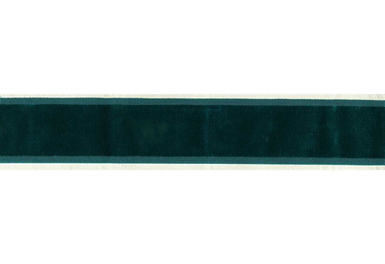 Picture of HOLLY VELVET TAPE-TEAL