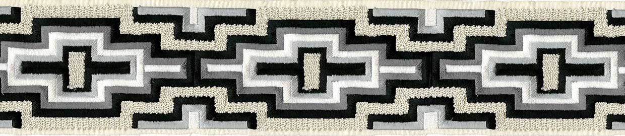 Picture of KIMBERLY EMB. TAPE-NOIR