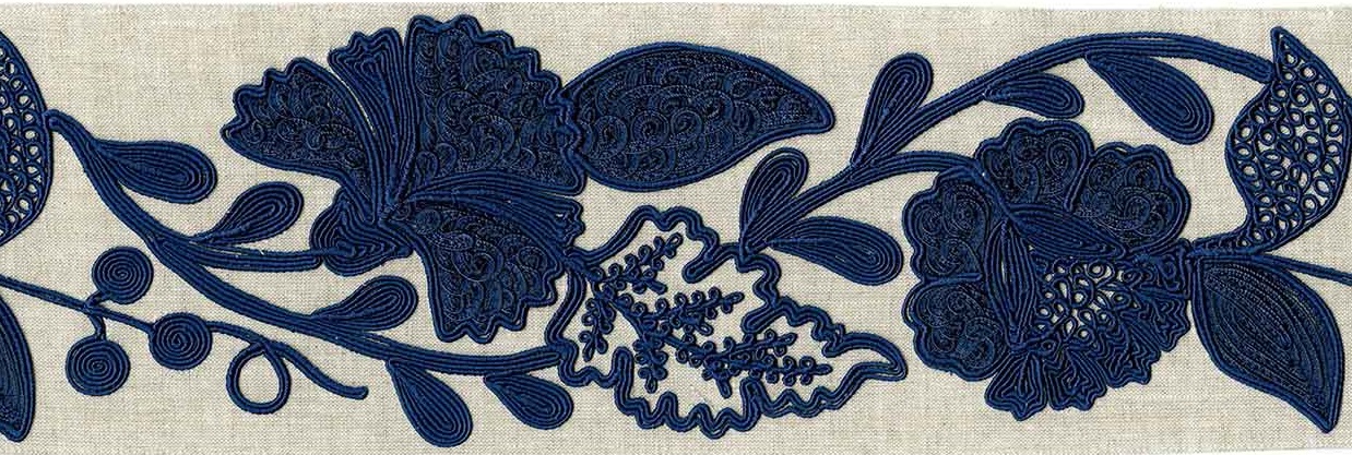 Picture of MALVERN EMB. TAPE-NAVY