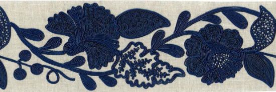 Picture of MALVERN EMB. TAPE-NAVY