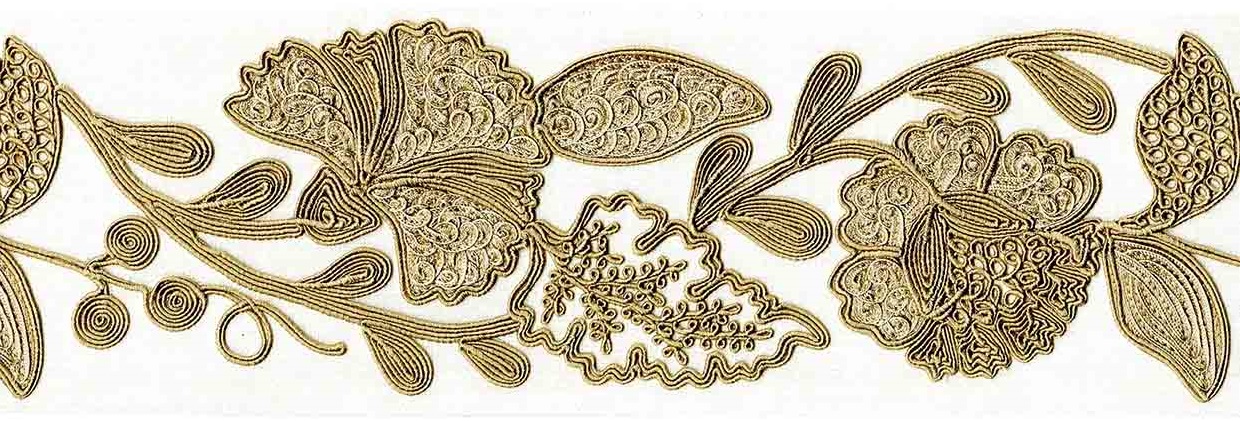 Picture of MALVERN EMB. TAPE-BEIGE