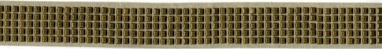 Picture of MACQUARIE STUDDED TAPE-NATURAL