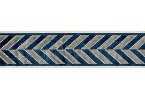 Picture of LEVEY VELVET TAPE-NAVY
